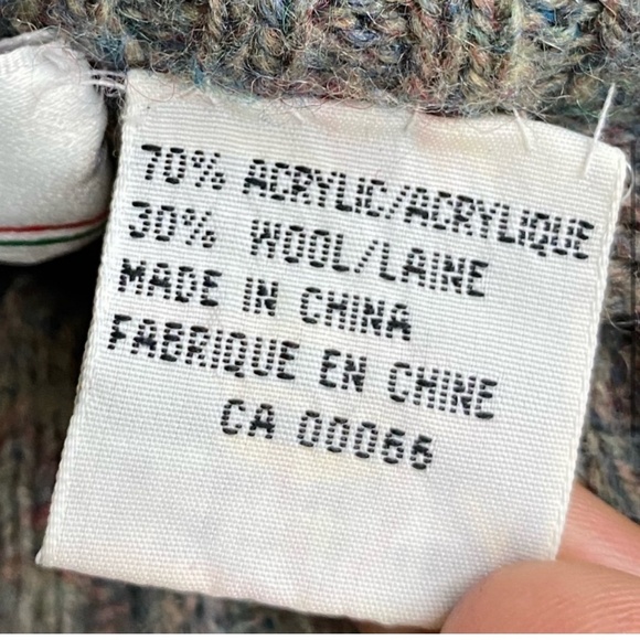 Vintage Fellini Wool Blend Crew Neck Sweater XL - Picture 4 of 13